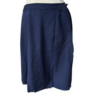 1940s Handmade Cotton Blend A-Line‎ Skirt